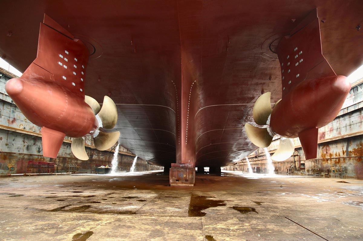 class merchant navy exam 4 CARRIED OUT SCOPE OF INSPECTION & DRY REPAIR DOCKING,